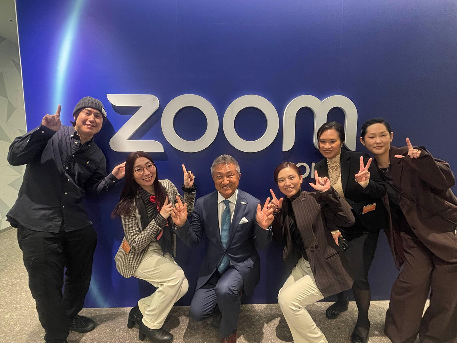 BRIIN vol.3の企業取材に同行した際の様子